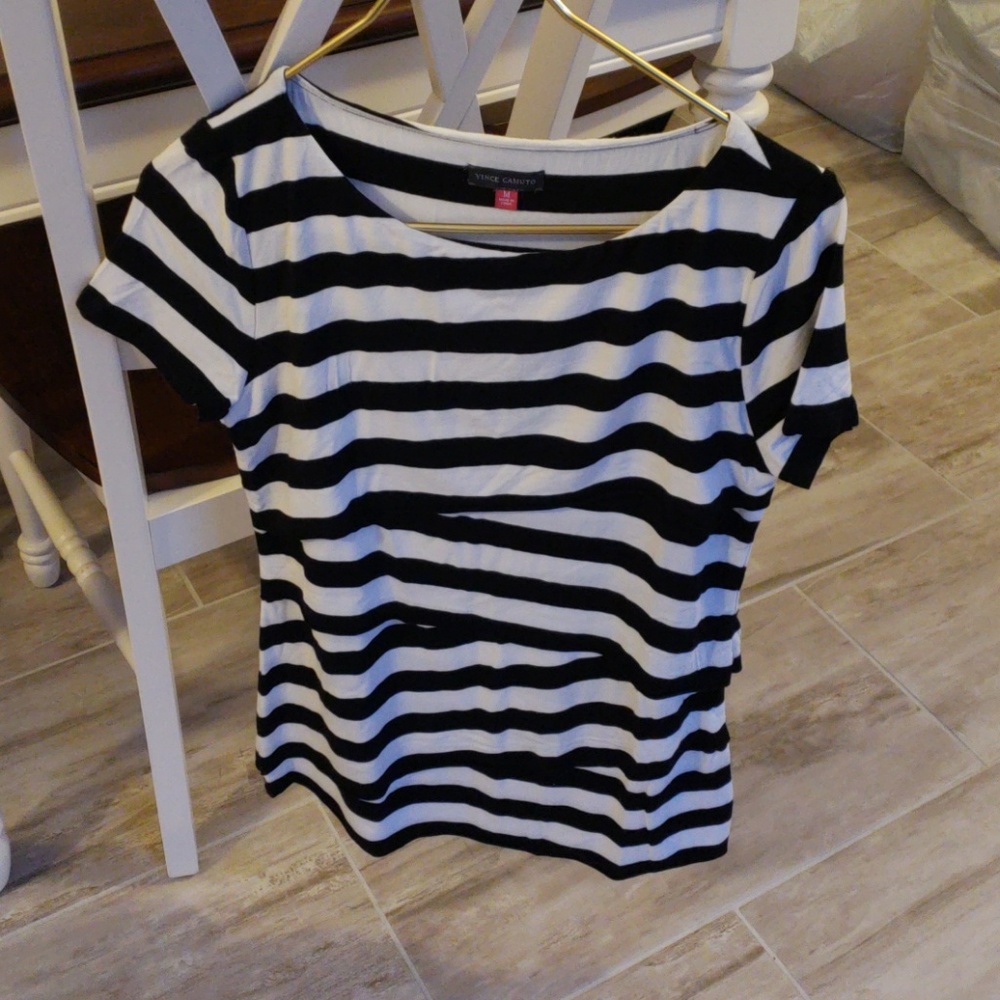 Vince Camuto Stripped Blouse